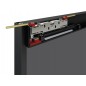 CIS Sistem culisant MAGIC2 FRAME 1100x2200mm,max80kg,negru